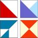 Bloc Loc Half Square Triangle 6-1/2 Quilting Ruler with Grid Lines - Multiple Sizes - Buy Online on GoSupps.com
