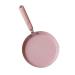 PRETYZOOM Frying Pan Utensil Fine China Crepe Pan Egg Omelet Fry Pan Egg Pan Kitchen Making Supplies Mini Nonstick Pan Round Frying Pan Pizza Pan Cooking Utensils Pink Non Stick 22X34X5 Pink