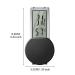 Digital Reptile Hygrometer Thermometer - High-Sensitive Temperature & Moisture Meter with Suction Cup for Terrariums & Reptile Pools - Buy Online on GoSupps.com