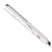 Outanaya 1pc Curling Iron for Salon Hair Straightener Brush Curling Wand Hair Straightener and Curler White US Plug White