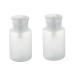 Balawin 2X 150Ml Nail Art Makeup Polish Plastic Pump Dispenser Bottle Remover White