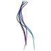 Real Feather Hair Extensions - Moonlight (Set of 5) | Premium Quality Feathers - Buy Online on GoSupps.com