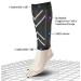 BriteLeafs Professional Grade Compression Calf Sleeves for Shin Splints - 20-30mmHg Support - Large Black Pair - International Shipping Available - Buy Online on GoSupps.com