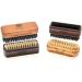 SHASH Handmade Thermo Beech Wood Nail Brush Set - Made in Germany Since 1869 | Promotes Smooth Skin | Comfort Design - Buy Online on GoSupps.com