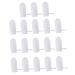 Homsfou 1 set 18 pieces gauze-fingerlings finger toothbrushes Newborn fingert cloth brush toddler milk rubber newborn cloths cleaning of milk stains white sanitary brush clean baby