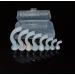 8-Piece Disposable Oral Airway Tube Set in Plastic Case for First Aid Kit by ELYSAID - Buy Online on GoSupps.com
