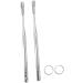 Portable Ear Cleaner Stainless Steel Ear Spoon Set Stainless Steel Ear Wax Remover Reusable Stainless Steel Ear Wax Remover Set Ear Wax Easily Removed Ideal for Personal and Home Use(1PC no ring) - Buy Online on GoSupps.com
