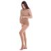 Compression Medical Stockings for Pregnant Women 1 Class Compression Force 16-18 mmHg Better Blood Circulation Prevent Varicose Veins and Spider Veins Graduated Compression Beige Large Large/41-43 Beige
