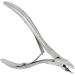 sourcingmap Silver Tone Stainless Steel Dead Skin Cuticle Pusher Remover Scissors - Buy Online on GoSupps.com