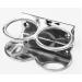 Marine Grade Stainless Double Ring Cup Drink Holder - Steel Base | Premium Quality - Buy Online on GoSupps.com