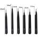 Dajidafu 6 Pieces Anti-static Tweezers Eyebrow Hair Nipper Remover Manual Watch Sewing Crafting Scrapbooking Phone Repair - Buy Online on GoSupps.com