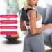 YMGSCC Posture Corrector Adjustable Back Support Belt Spine Back Shoulder Brace Support Belts Adult Invisible Hunchback Belts(B Black XL) X-Large B Black - Buy Online on GoSupps.com