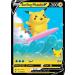 Pokmon Celebrations Surfing Pikachu V, 25th Anniversary Full Art Rare Holo + Surprise Card!