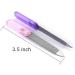 LUXXII 3.5 Stainless Steel Nail File (8 Pack) for Fingernails & Toenails - Strong Finger Manicure Tool - Buy Online on GoSupps.com