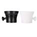 Solomi Shaving Bowl - Plastic Shaving Bowl for Shaving Soap (2 Colors) (Color : Black)