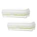 RORPOIR 2pcs 10 Eggs Storage Rack Empty Egg Cartons Fresh Egg Tray Camping Multifunction Egg Rack re-usable Green 24.5*10.5*7cm