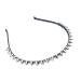 Bemvp 1 Pcs Fashion Cool Metal Headband Spike Studs Rivets Band Party Punk Hair Clips Gothic Style