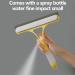 3 In 1 Window Cleaning Tool Glass Cleaning With Spray Bottle Wipe Shower Screen Clean Multi-purpose Door Car Windshield Cleaner - Buy Online on GoSupps.com