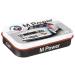 Nostalgic-Art Bo te pilules r tro XL 6 x 9 5 x 2 cm BMW Motorsport M Power E30 Id e cadeau pour fans de BMW Official License Product (OLP) avec drag es la menthe design vintage