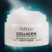 Delfanti-Milano Collagen Rejuvenating Night Cream with Black Pearl and Red Algae Gel - Made in Italy - Buy Online on GoSupps.com
