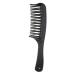 Zalati Hair Comb Detangling Anti Static Comb with 2-in-1 Teeth Plastic Wide Teeth for Long Thick Curly Wavy Hair
