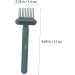 2pi ces Outil De Nettoyage Pour Brosse Cheveux Nettoyeur De Peigne liminateur De Brosse Et Peigne Kit De Nettoyage Simple Et Pratique - Buy Online on GoSupps.com