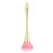 Nail Art Staubbrush - Manicure Tool for DIY Nail Cleaning | Fashion Gel Accessories - Pink Head & Gold Brush - Buy Online on GoSupps.com