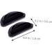 Gleavi 30 Pairs D-Shaped Anti-Slip Self-Adhesive Glasses Nose Pads - Cushions & Plate Pebbles Black (1.5x0.6cm 3pcs) - Perfect for Comfort & Fit - Buy Online on GoSupps.com