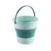 Tovmekdjn Bucket Plastic Bucket Telescopic Portable Foot Bucket Foldable Portable Car Wash Bucket -B