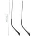 Lurrose Glasses Accessories - Metal Replacement Temple & Ear Pads for Glasses - Durable Black Repair Components 14x0.4cm - Buy Online on GoSupps.com