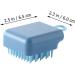 Bcoath 4-Piece Massage Shampoo Brush Set | Scalp Washer & Massager for Hair Care - Buy Online on GoSupps.com