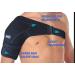 Adjustable THX4Copper Shoulder Bandage - Compression Support for Shoulder Pain Relief | Left S/M - Buy Online on GoSupps.com