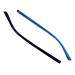 Munani-arm-leg-leg-legged replacement glasses arm glasses spectacle replacement accessories 1 pair of plastic glass replacement frame frame brackets blue black