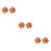Gleavi handing tools 6 pieces massage pearls Fitnessball body tissue muscle massage device deep tissue massage Staked acupressure massage massage foot massage roller handmole roll 5x5cmx3PCs as shown x 3 pieces