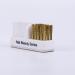 2Pcs Nail Art Drill Bit Cleaning Brushes - 2-in-1 Copper and Soft Brushes for Nail Salon or Home Use - White - Buy Online on GoSupps.com