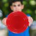 Zdgao 9 Inch Plastic Flying Disc Set for Kids and Adults - Bulk Set of 8 | Durable Flying Discs - 8 Pack - Buy Online on GoSupps.com