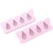 20Pcs Colorful Soft Sponge Finger Toe Separators - Nail Art Pedicure Tools for Salon Use (Random Colors) - Buy Online on GoSupps.com