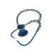 Buy MDF Tiberius Panther ProCardial Cardiology Stethoscope - Lightweight Titanium Adult Dual Head Titanium Blue | International Shipping Available - Buy Online on GoSupps.com