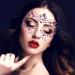 Blindery Mermaid Pink Face Gems Rhinestone Jewels Tattoo for Women/Girls - 2PCS - Buy Online on GoSupps.com