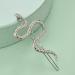 2pcs Vintage Metal Snake Hair Clips for Girls - Silver Barrette Hair Accessories for Women - Buy Online on GoSupps.com