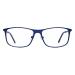 M n blue light filter glasses |Made made of high quality stainless steel |Rectangular glasses frame |Luxreaders - Scandinavian design blue 2.5 dioptries