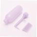 SAFIGLE 3 pi ces Flacon Applicateur pour Teinture Capillaire avec Peigne Int gr Bouteilles Color es Rose Blanc Faciles Presser pour Coloration Maison et Salon de Coiffure - Buy Online on GoSupps.com