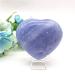 1pc Natural Blue Celestite Heart Shaped Hand Made Quartz Crystal Gemstones Stone Natural Stones and Crystal Stone Mineral Specimen