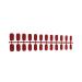 dijiusidy 1 Set Glue on Nails Medium Length Files Square Style Press on Solid Color Wraps Artificial Beauty Tool DIY Decorations 2
