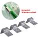 Stainless Steel Aquarium Glass Cover Support - 4 pcs, Anti-Slip, Universal Lid Clips 8mm - Buy Online on GoSupps.com