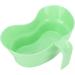Emesis Basin Cup for Oral Care | Plastic Vomit Basin with Arc Design | Ideal Bed Mouthwash Tray for Elderly & Bedridden Patients - Buy Online on GoSupps.com