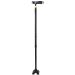 Premium Stability Four-Legged Aluminum Cane Crutches Outdoor Non-Slip Retractable with LED Light Safety Auxiliary Walker for The Elderly Disabled Pregnant Women Travel Walking Interesting
