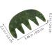 Combined Jade Massage Comb - Scalp Massager & Body Massage Tool for Ultimate Relaxation - Buy Online on GoSupps.com