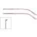 Buy NHEISSCF Transparent Pink Metal Glasses Brackets - Single Tooth Plastic & Glass Replacement Temple Repair Parts - 1 Pair - Buy Online on GoSupps.com