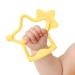 Moyuum Star Teether - Silicone Teething Toy for Infant and Toddler - Bracelet Type - Yellow - Buy Online on GoSupps.com